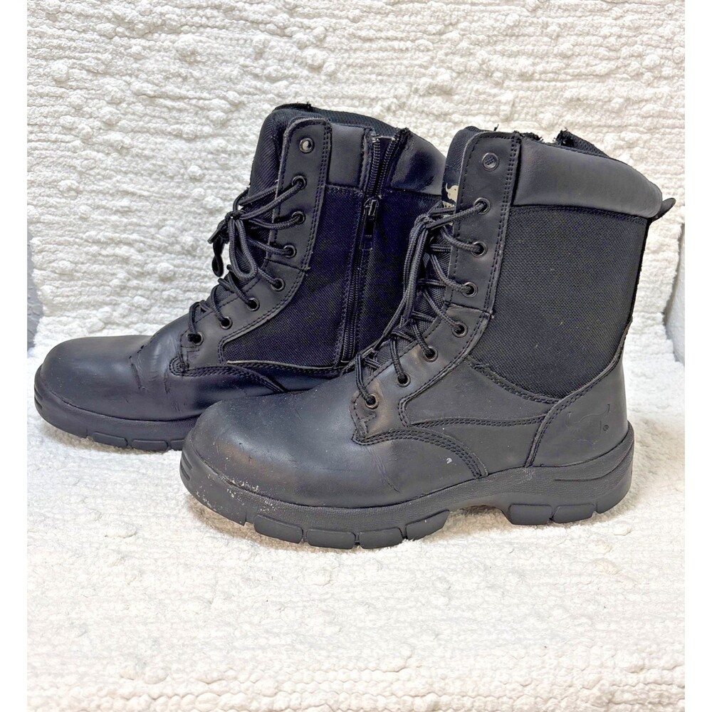 Black Texas Steer Very Black slip & oil resistant Mens size 11 US boots